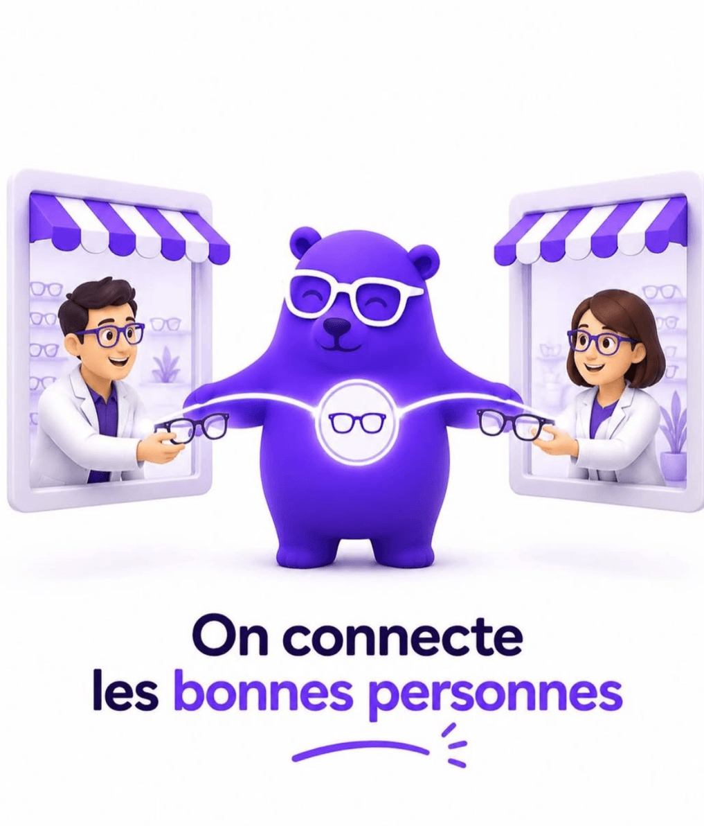 Publication Marmott : on connecte les bonnes personnes, la rétrocession entre opticiens