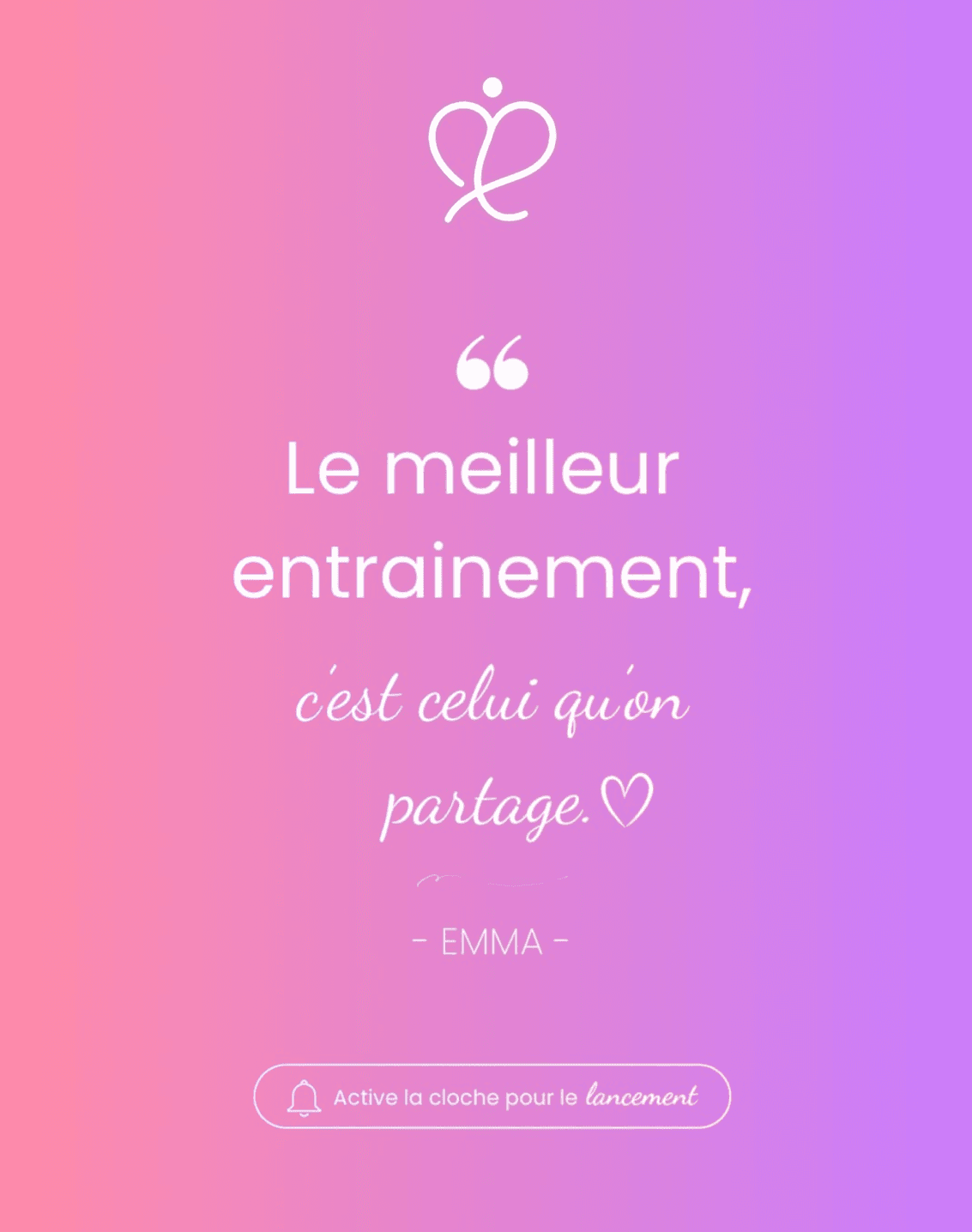 Publication Partner Up Girl : le meilleur entraînement, c'est celui qu'on partage